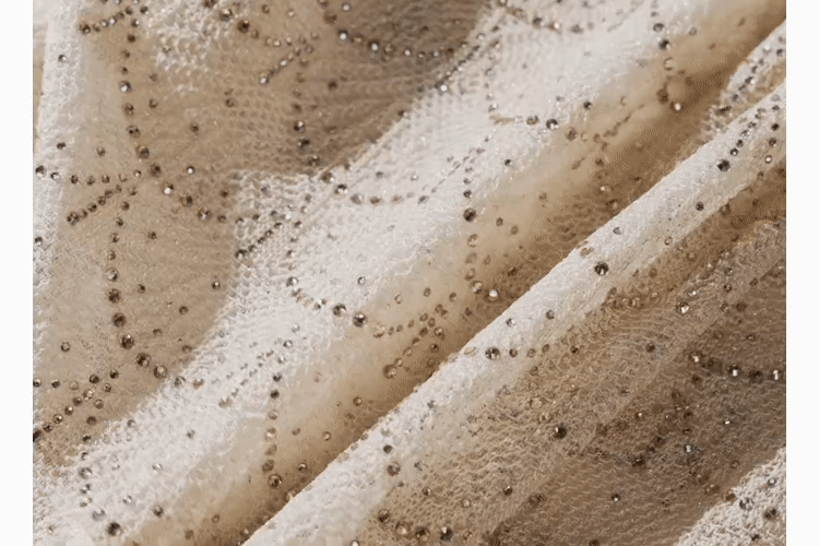 Champagne Scallop Knit Co-Ord