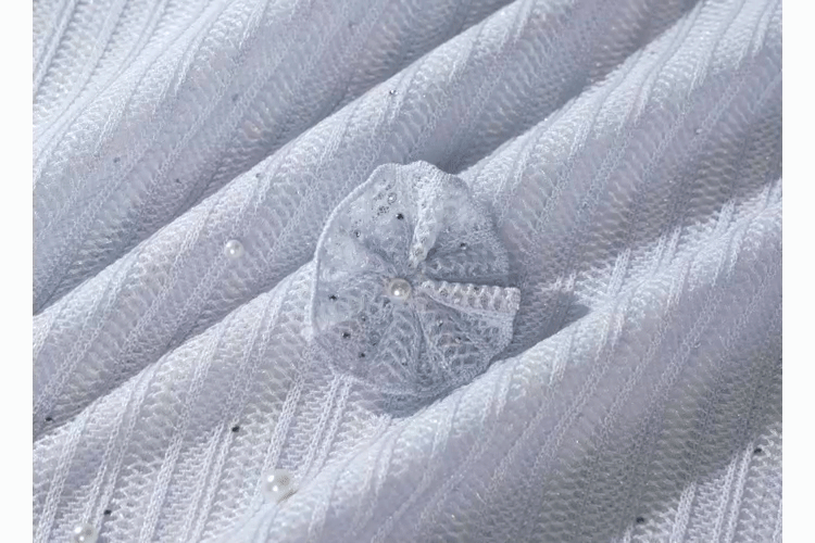 Azure Bloom Knit Co-Ord