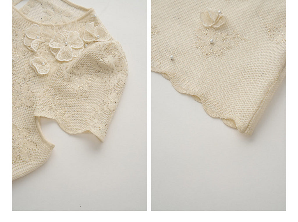 Ivory Bloom Lace Co-Ord