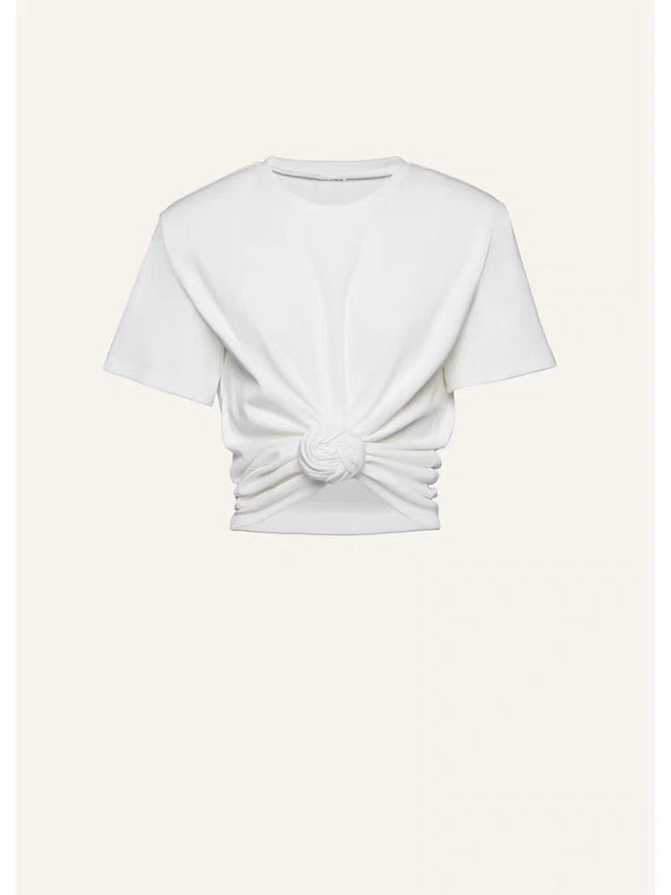 white T