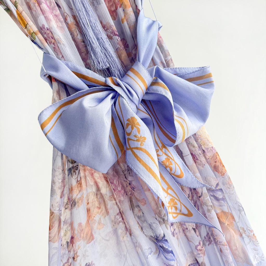 Lavender Foral Maxi Dress