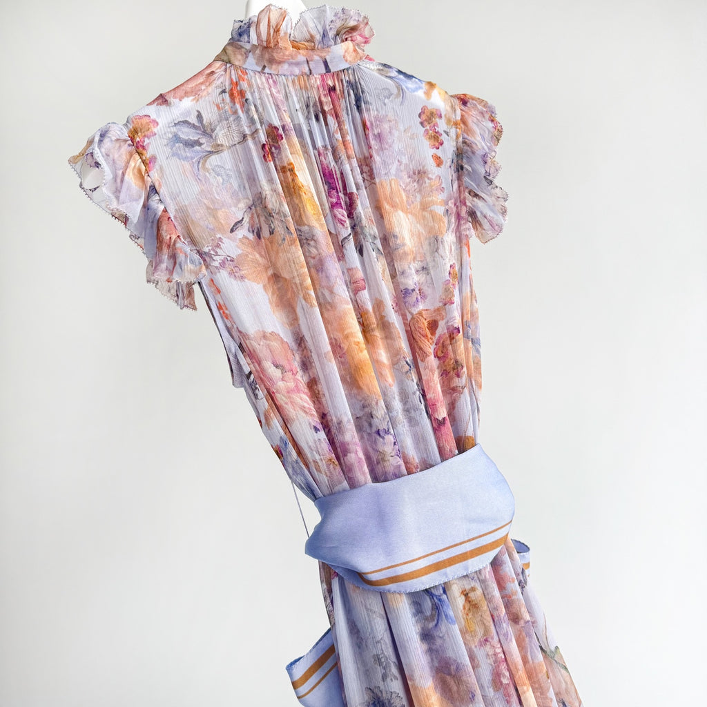 Lavender Foral Maxi Dress