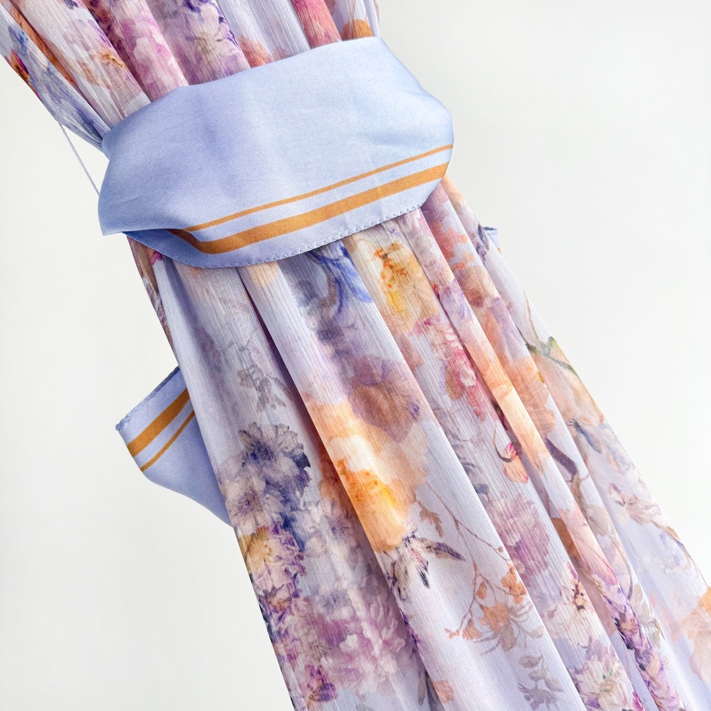 Lavender Foral Maxi Dress