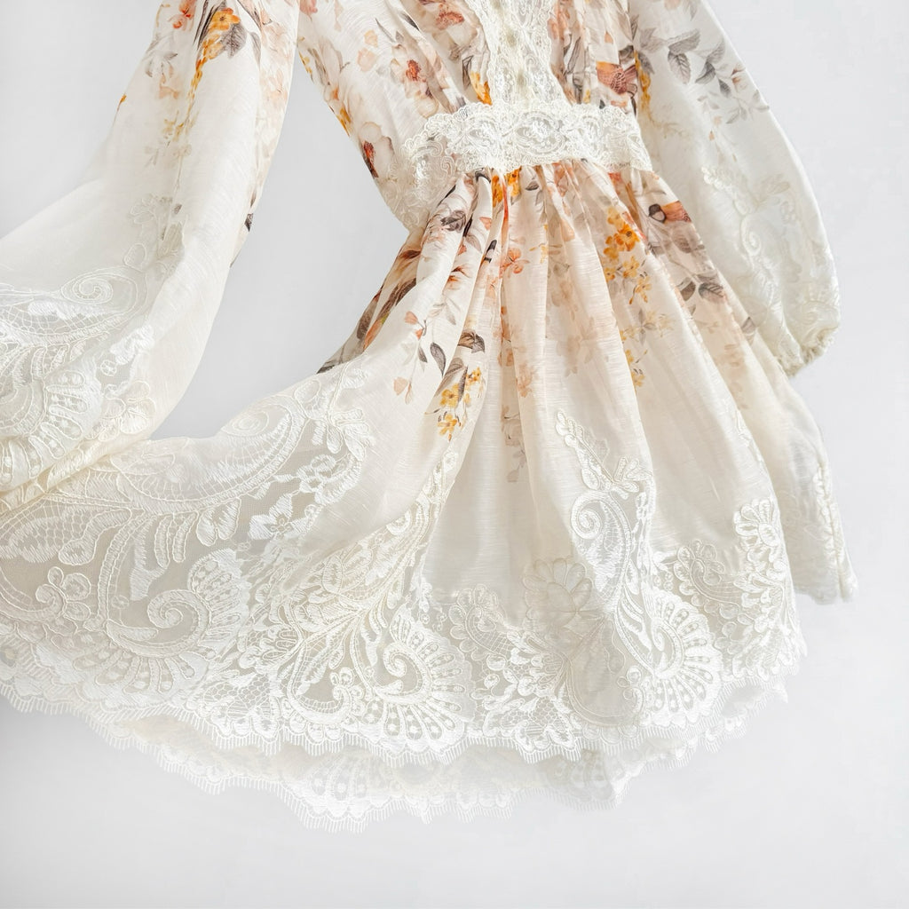 The Luna Lace Lantern Dress