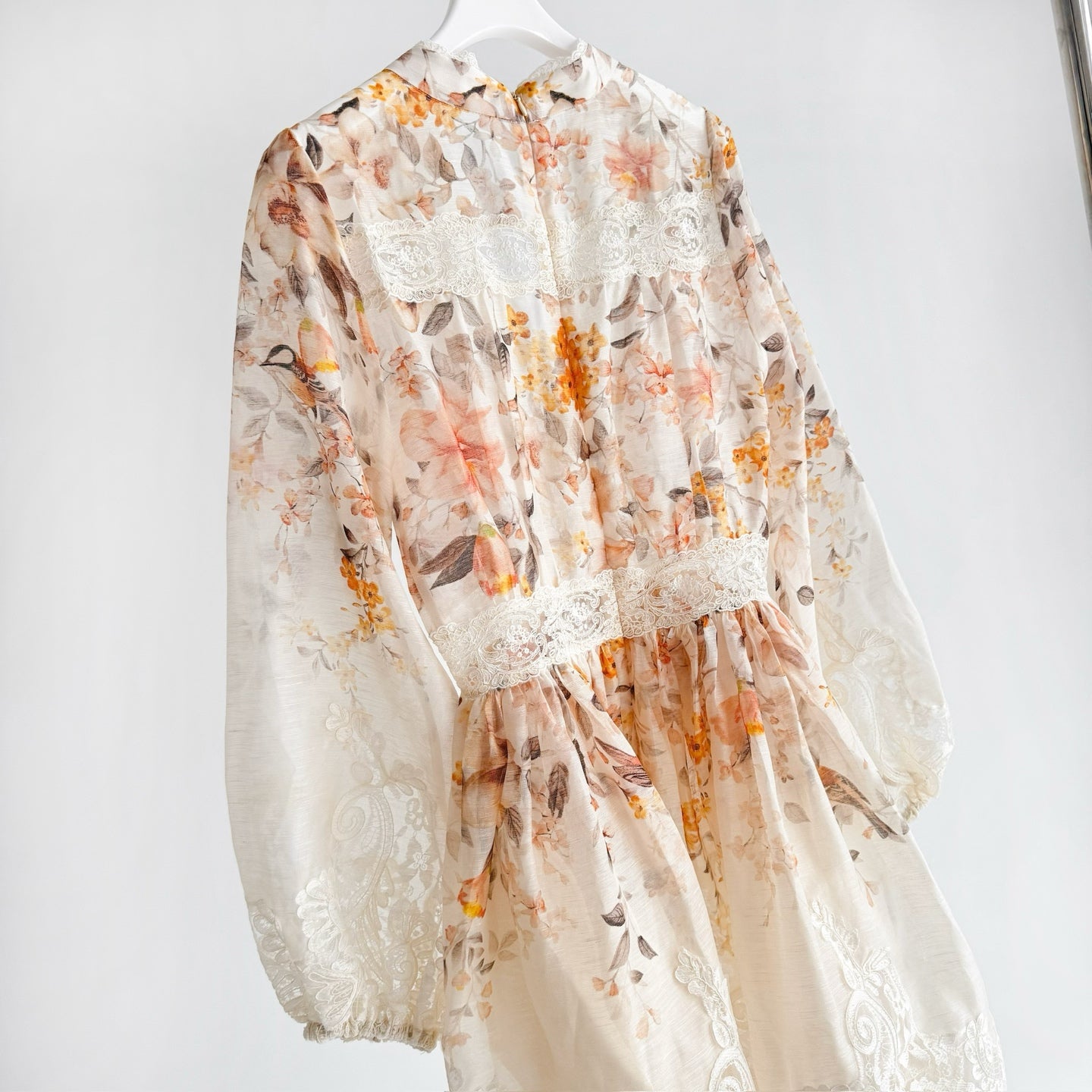 The Luna Lace Lantern Dress