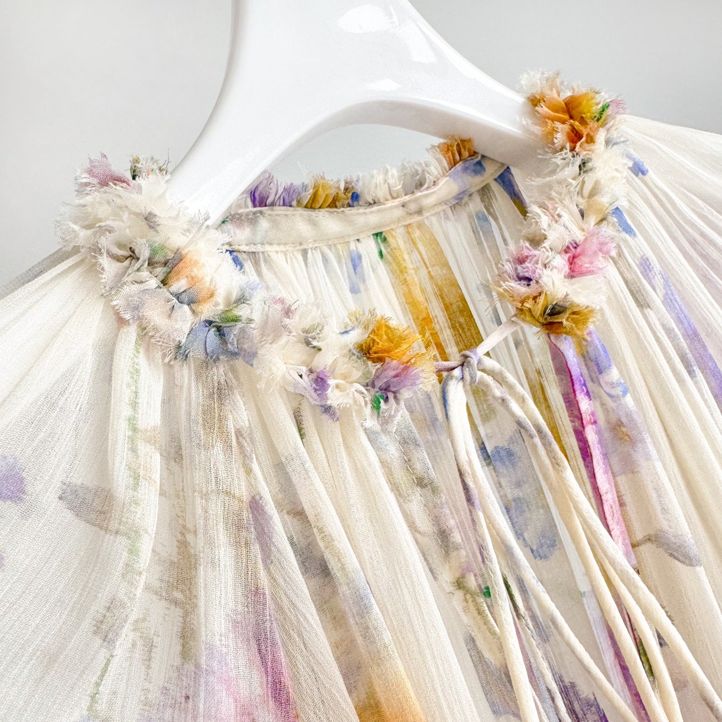 Ruffle Billow Blouse in Cream Dahlia Collection  Kindred Spirit.