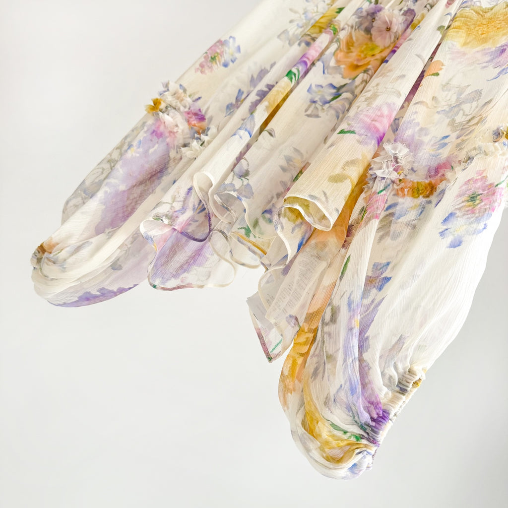 Ruffle Billow Blouse in Cream Dahlia Collection  Kindred Spirit.