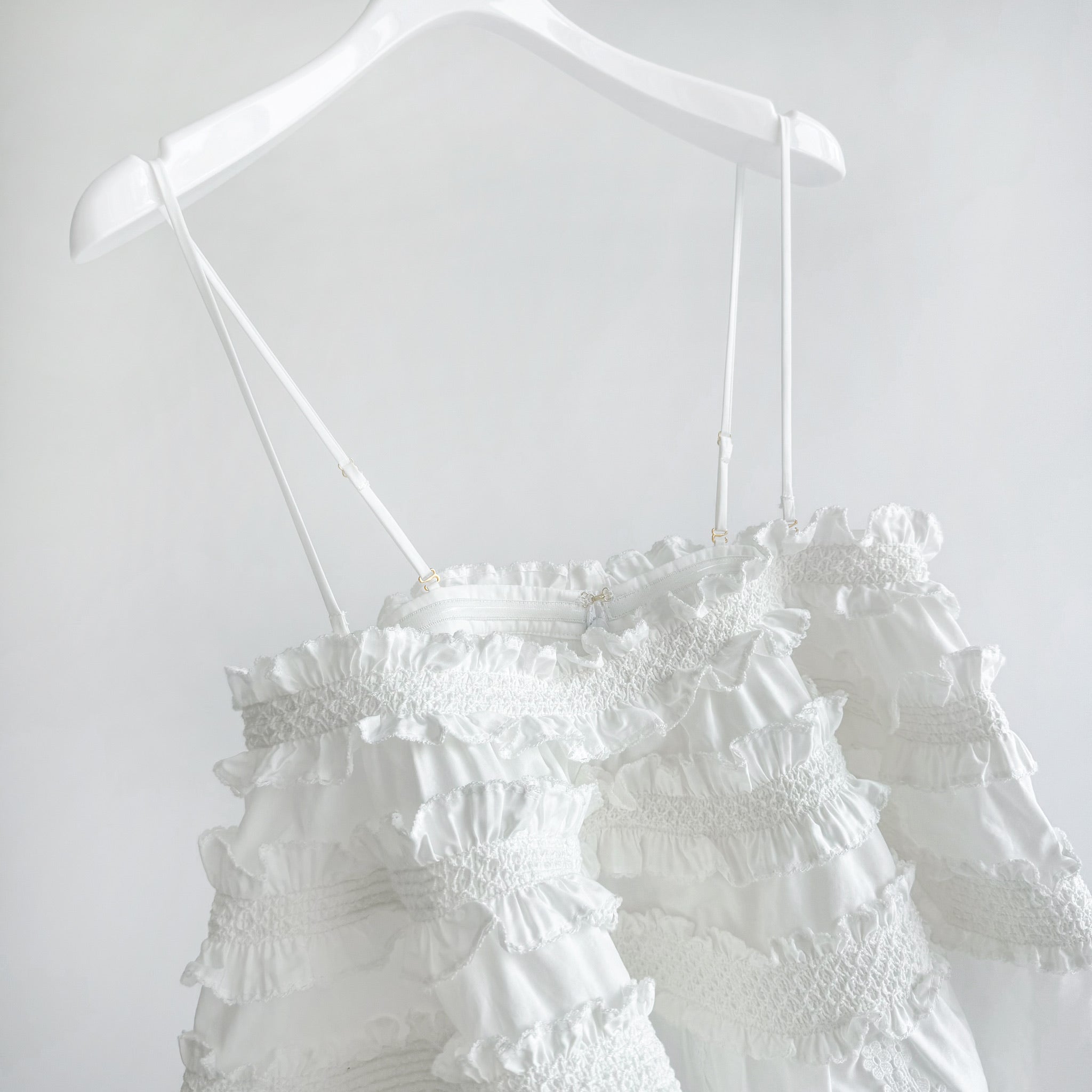 Alchemy Shirred Bandeau in Ivory