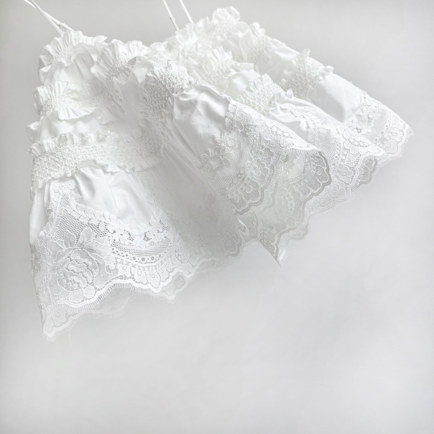 Alchemy Shirred Bandeau in Ivory