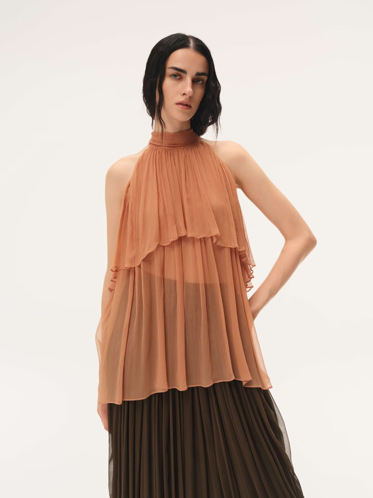 Double‑layer Sleeveless Top