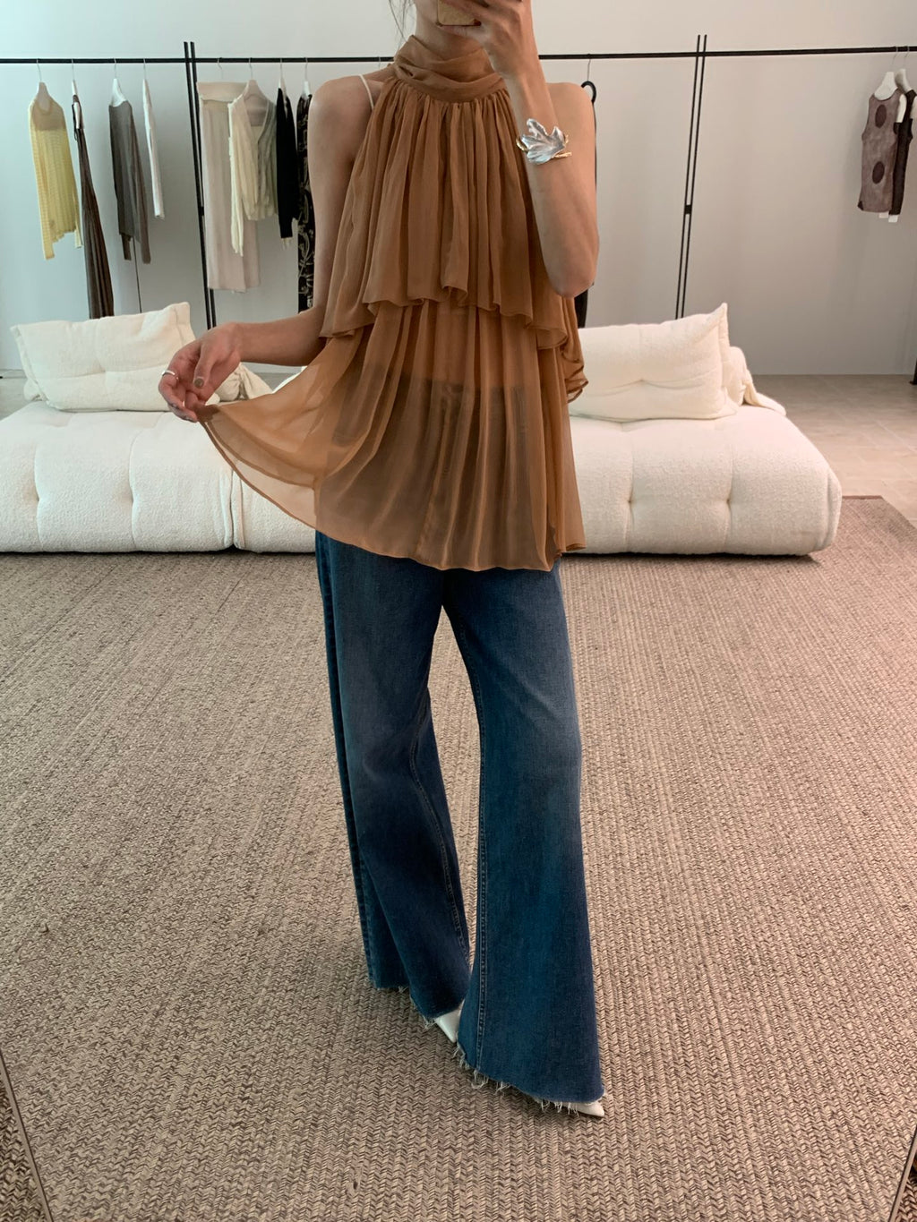 Double‑layer Sleeveless Top