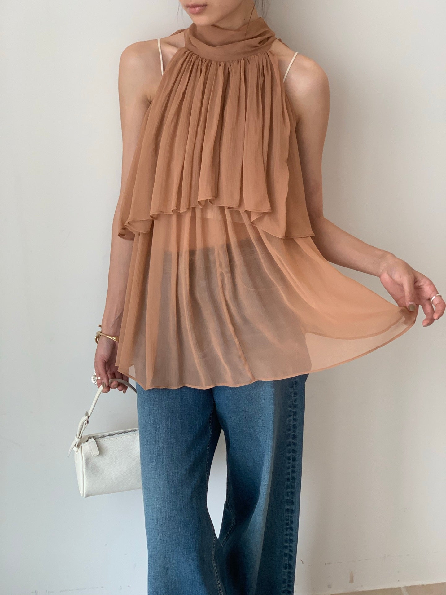 Double‑layer Sleeveless Top