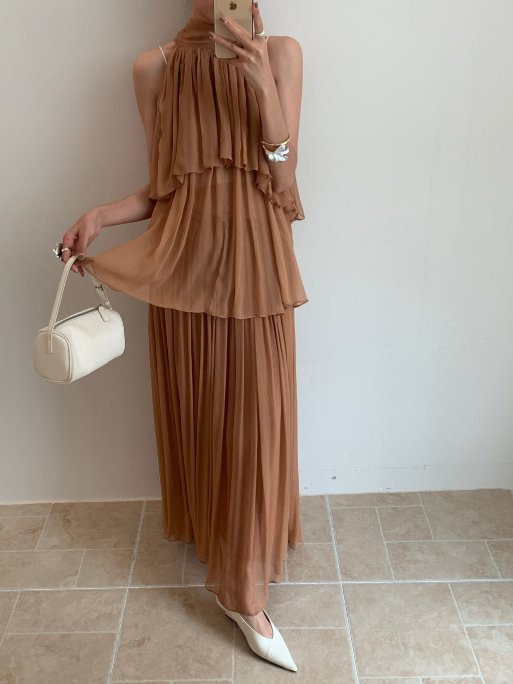 Double‑layer Sleeveless Top